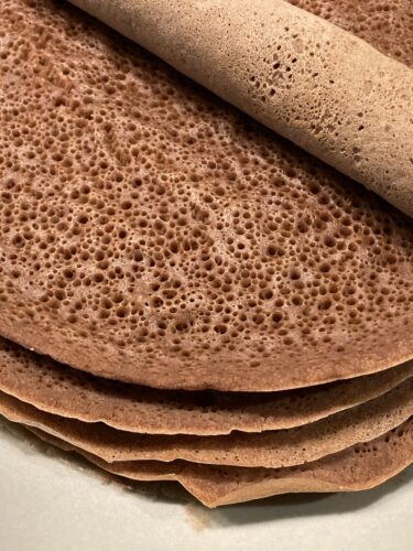 Rolled Injera