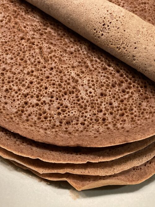 Rolled Injera