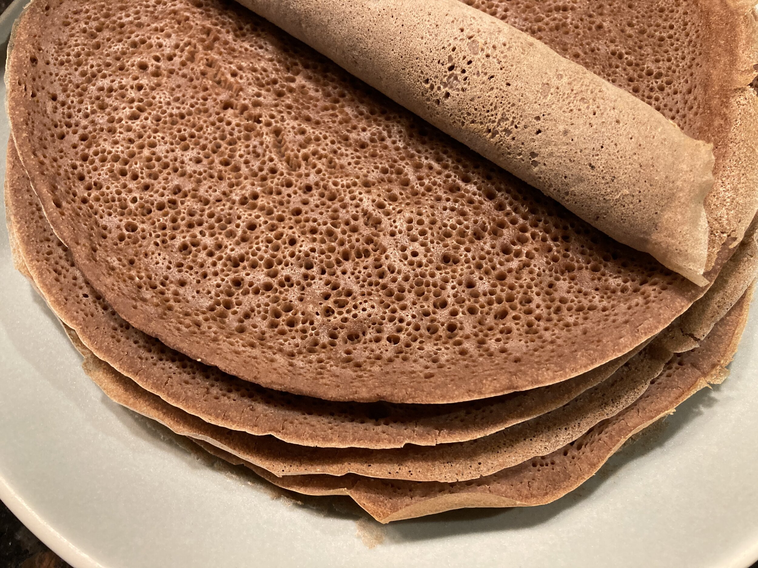 Rolled Injera